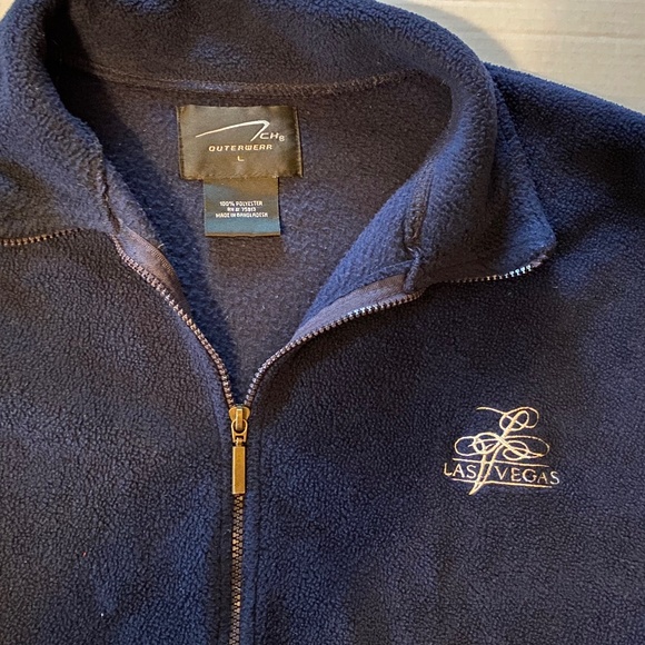 Outerwear Jackets & Coats Las Vegas Navy Fleece Zip Up Poshmark